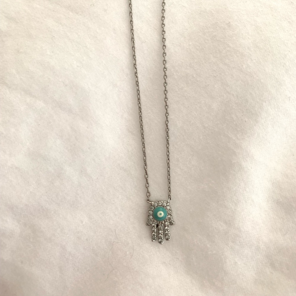 Evil eye necklace